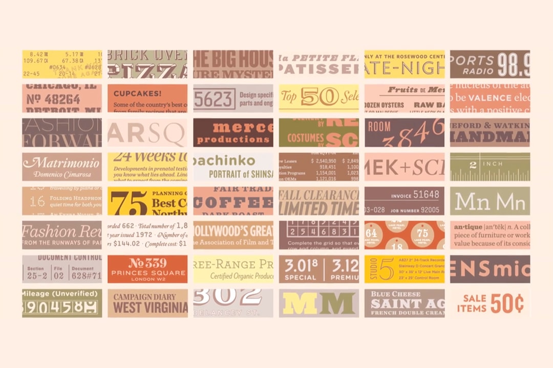 Typographic Men