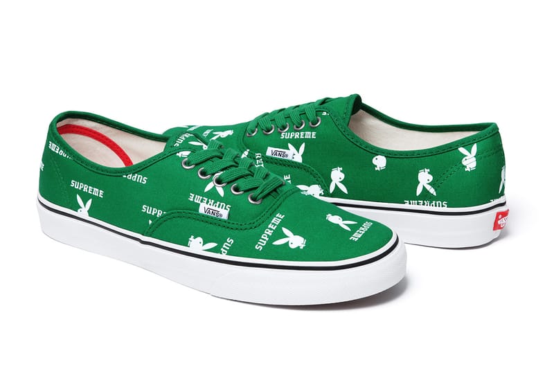 Vans x supreme clearance green