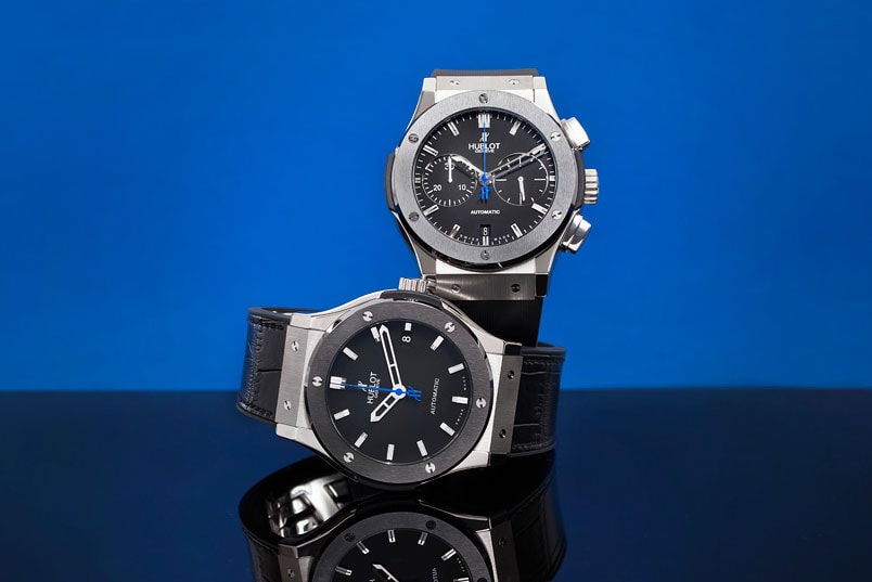 Галерея часов x Hublot Classic Fusion с автоматическим хронографом