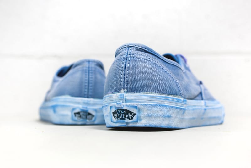 Blue washed outlet vans