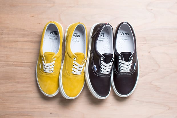 Vans vault hotsell authentic yellow