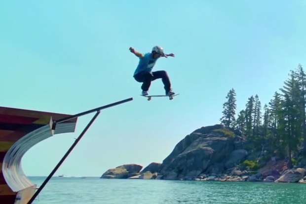 Watch Bob Burnquist Skate a Floating Ramp | Hypebeast