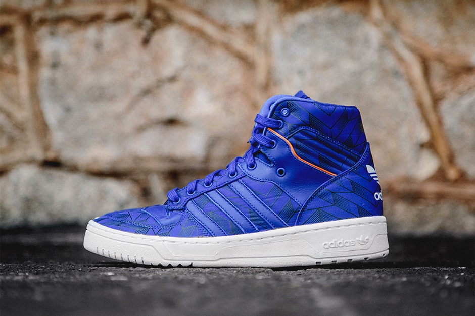 adidas Originals Rivalry Hi True Blue/Electric Yellow | Hypebeast