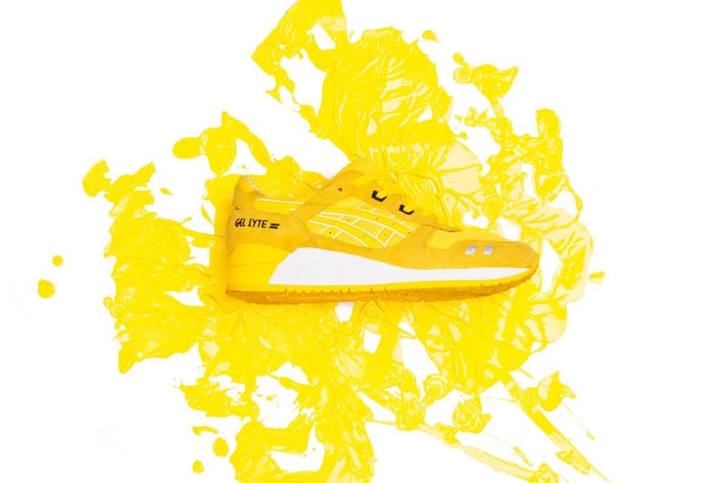 Asics gel shop lyte yellow cmyk