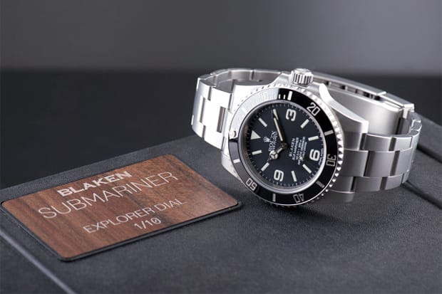 Rolex discount blaken submariner