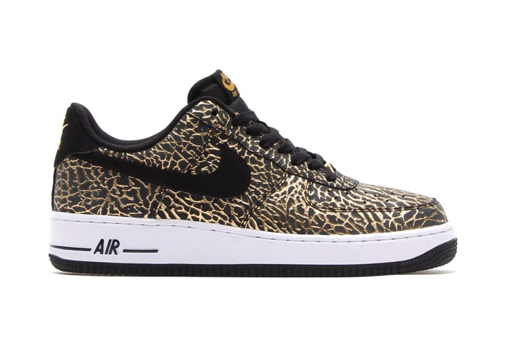 Nike air force on sale 1 gold elephant