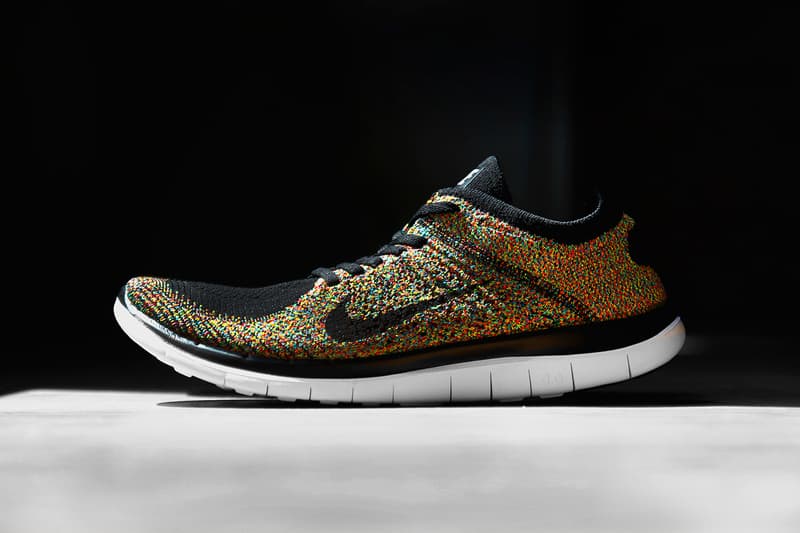 nike free 4.0 flyknit multicolor