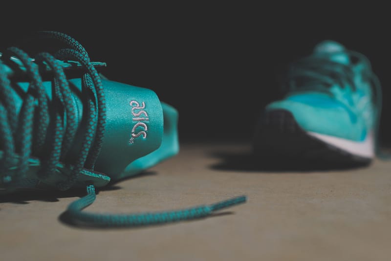 Asics gel lyte v mint best sale leaf