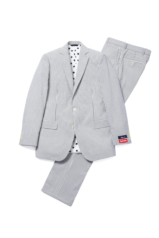 パンツW【レア】Supreme × BrooksBrothers 2014 セットアップ