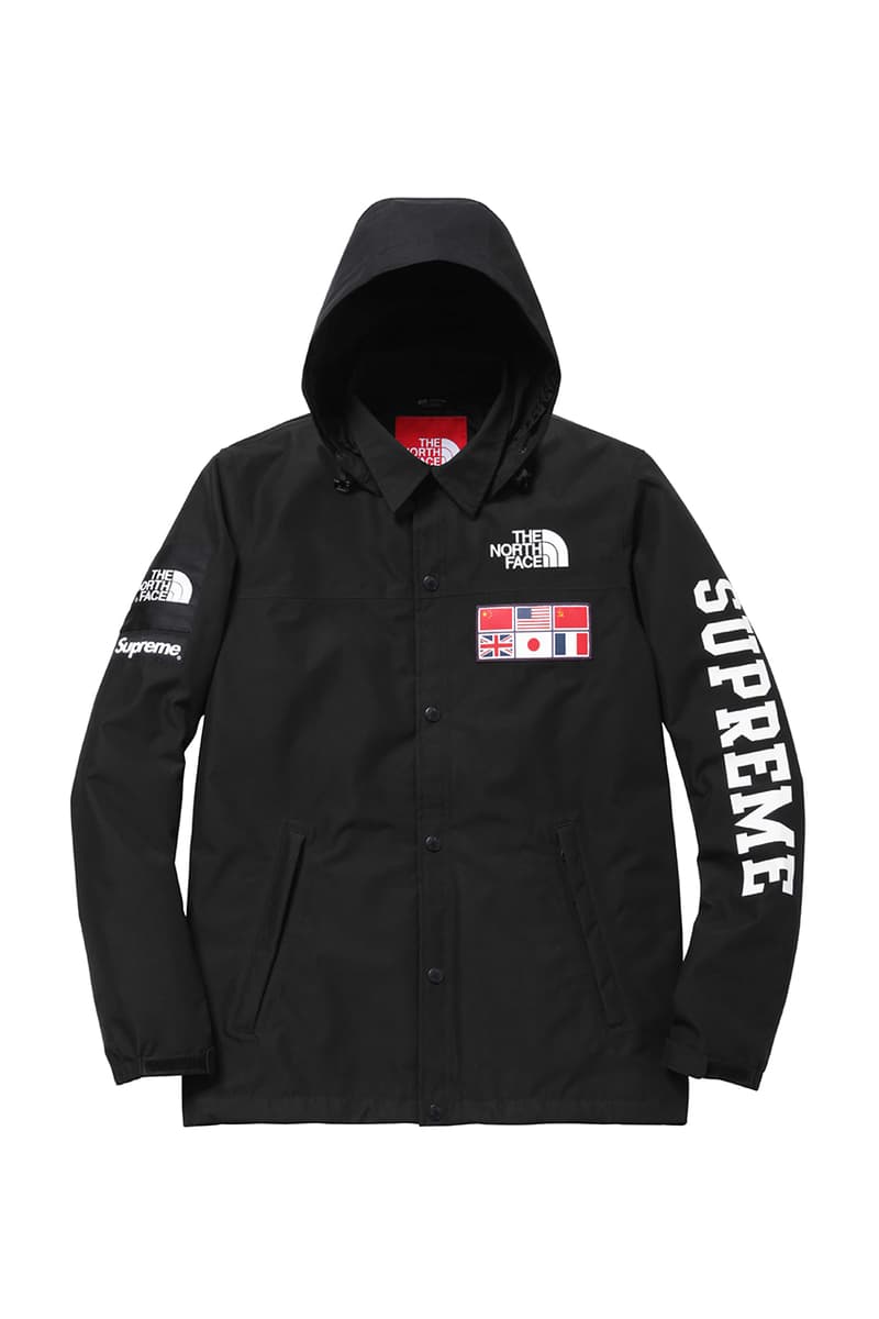 supreme x the north face pants