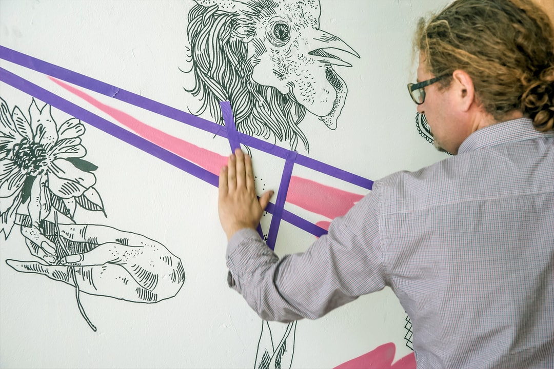 8 голландских художников преобразовали дом на канале для Converse Clash Wall Amsterdam