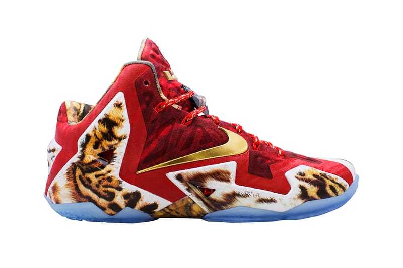 Lebron 11 sale red and white