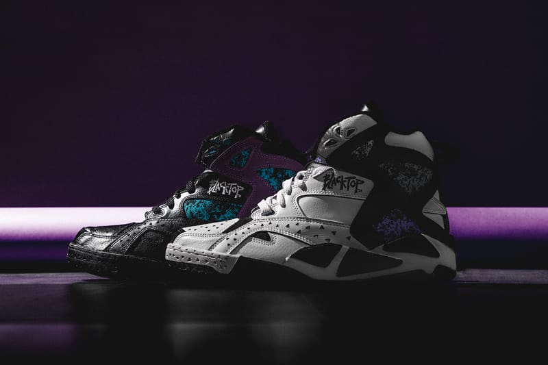 Reebok on sale blacktop black