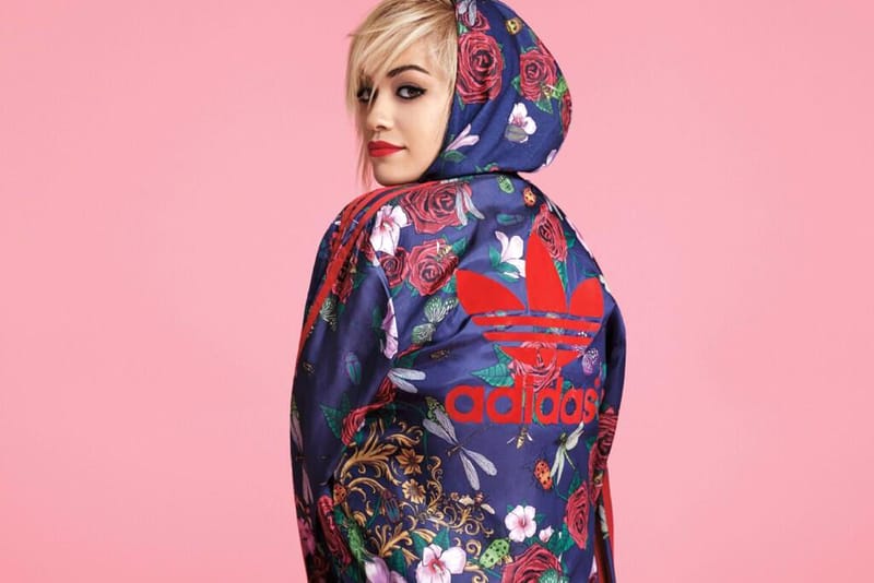 Adidas rita ora roses hoodie online