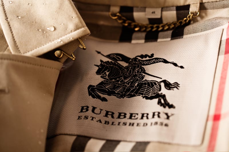 Burberry discount riding coat