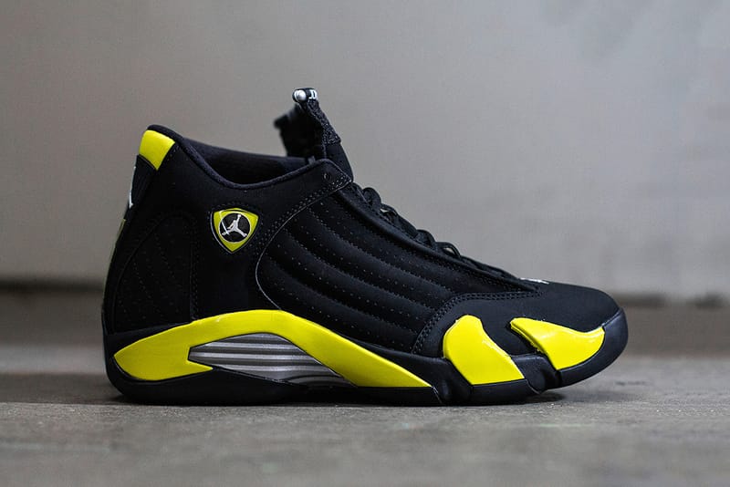 Jordan 14 thunder sales release date