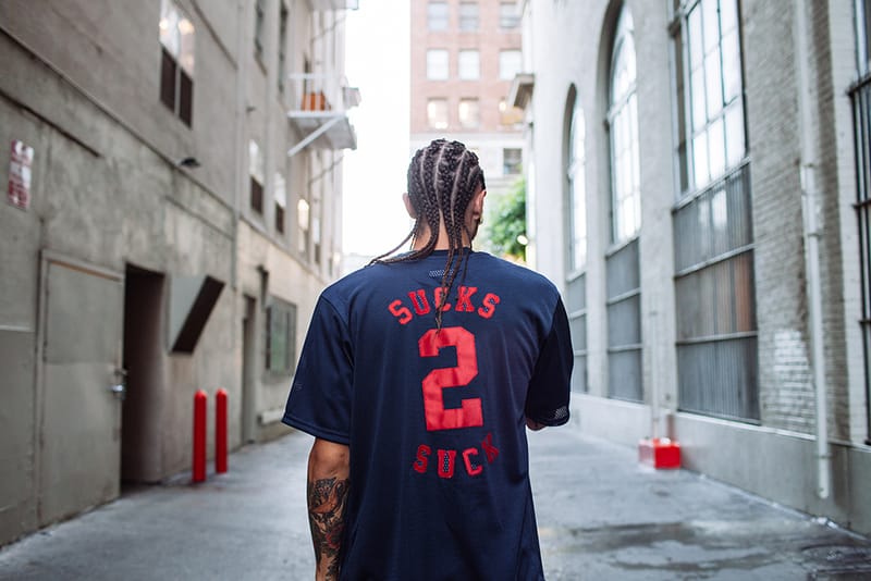 Hypebeast store baseball jersey