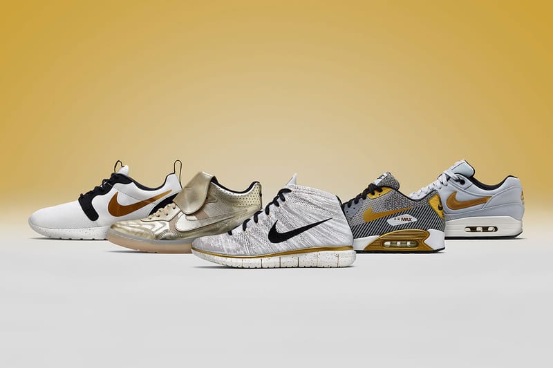 Nike 90 jacquard gold hotsell