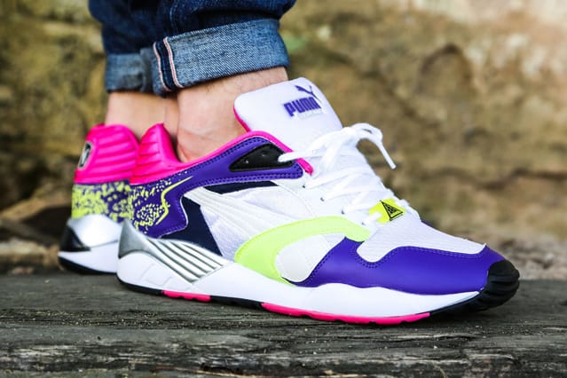 Puma trinomic xs850 kids purple on sale