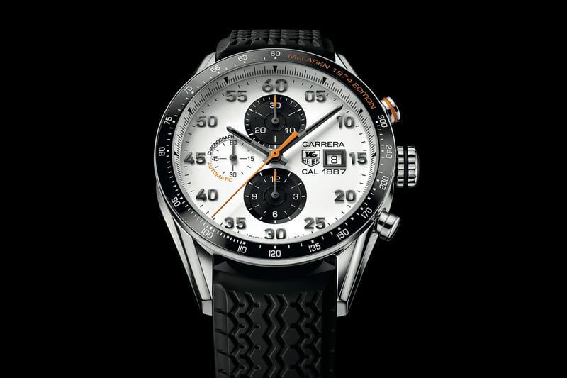 Tag heuer carrera calibre sale 1887 mclaren 1974 edition