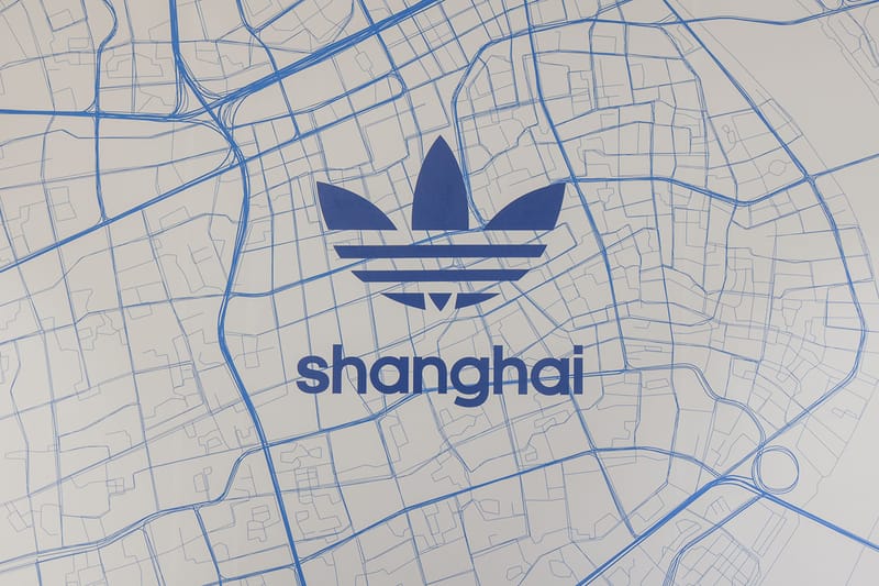 Adidas china clearance shanghai mapa