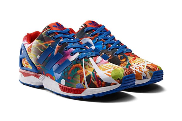 Adidas zx shop flux indossate