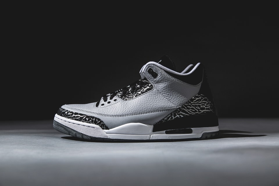 Jordan wolf cheap grey 3