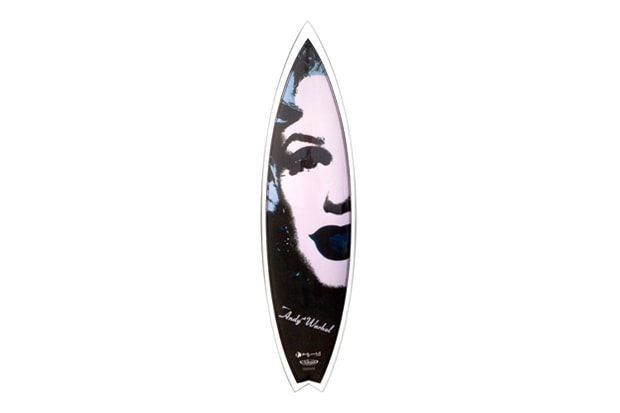 Фонд Энди Уорхола x Доски для серфинга Тима Бесселя Коллекция досок для серфинга «Мэрилин»