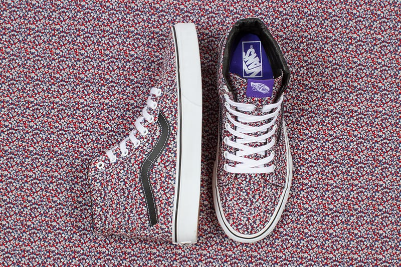 Vans liberty best sale art fabrics