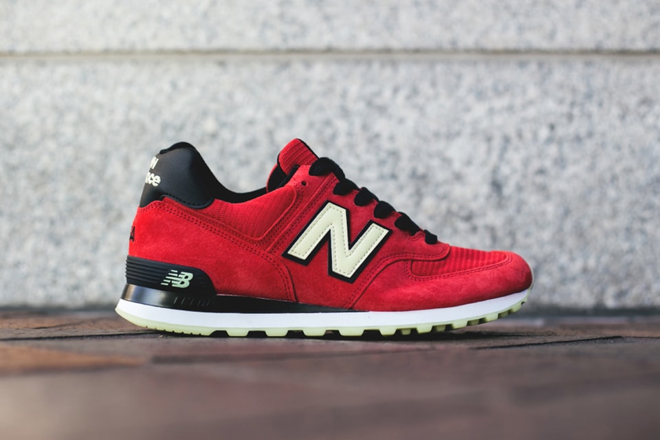 New Balance Made in USA M574 Red/Black/White | HYPEBEAST