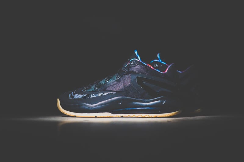 Lebron 11 hot sale low black