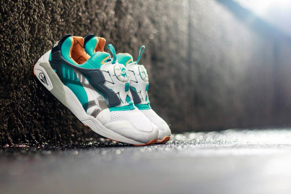 puma trinomic orange kids