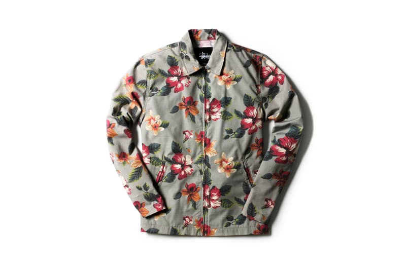 Stussy 2014 Spring/Summer Vintage Flower Coach Jackets Hypebeast