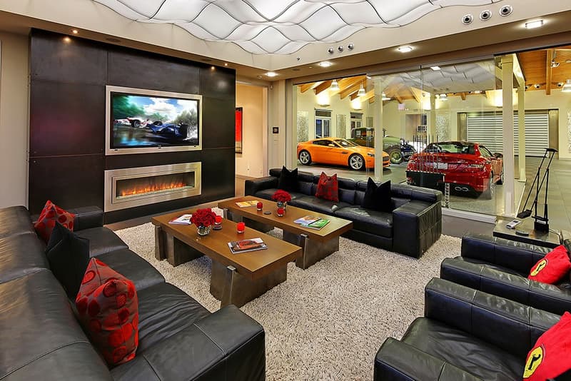 Guy Parks Car In Living Room