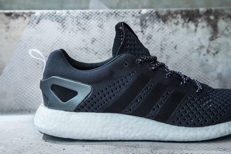 Adidas consortium primeknit on sale pure boost black