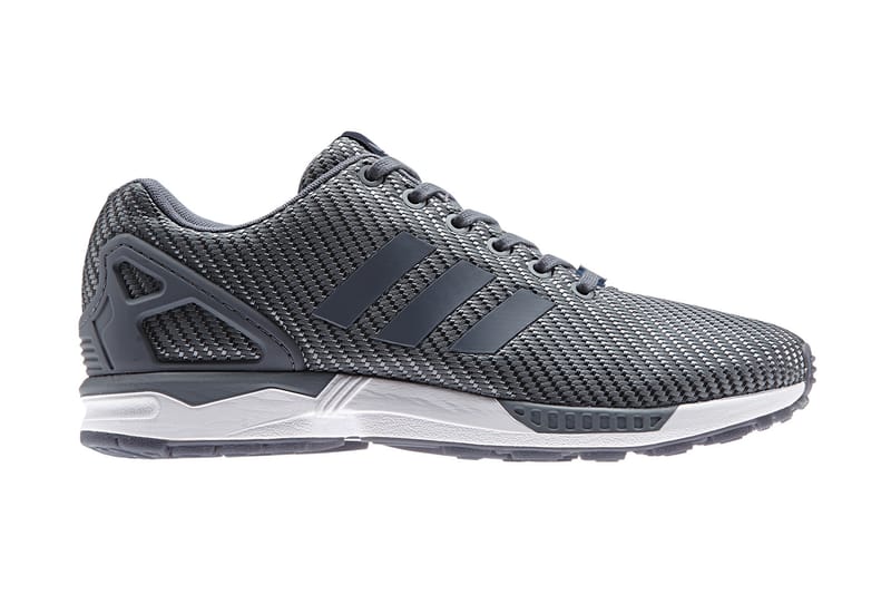 Adidas originals zx outlet flux  men's grey