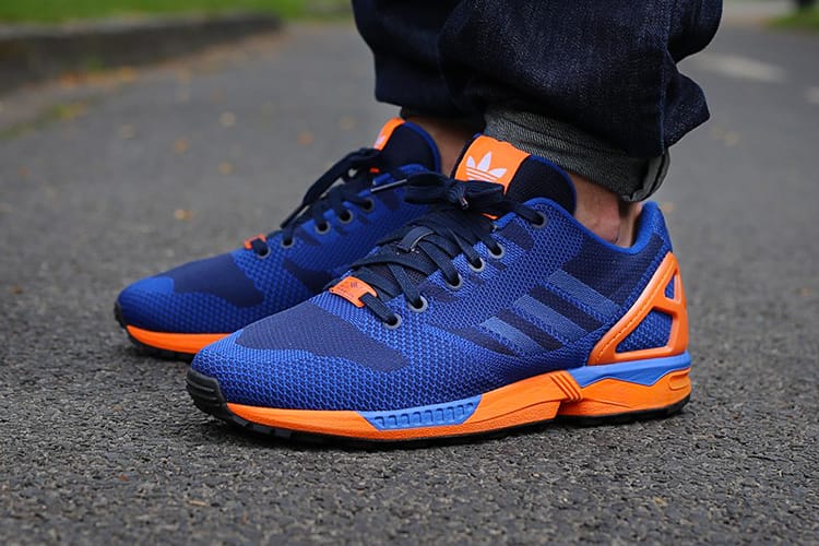 Adidas flux blau orange on sale