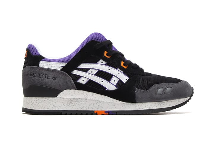 Asics gel lyte 2024 iii black orange