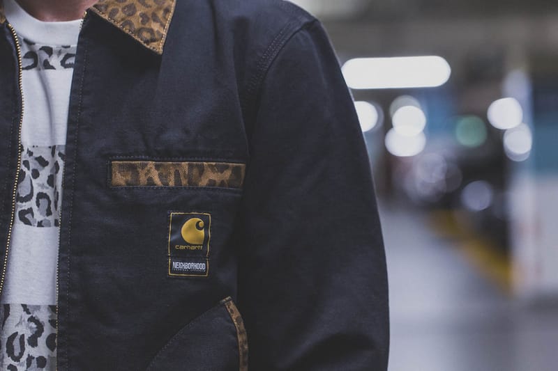 CARHARTT×NEIGHBORHOOD STRABLER JACKET S Carhartt X Neighborhood Strabler Jacket - Black - Clothing