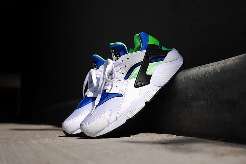 huarache green scream