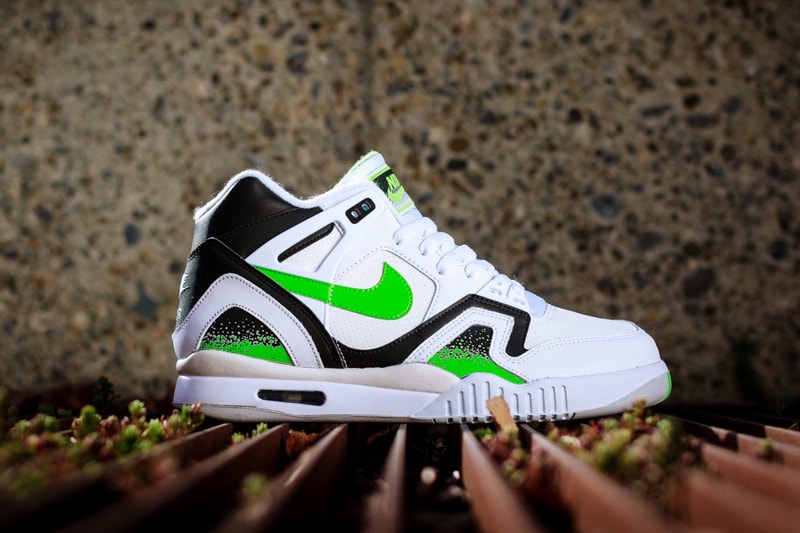 Nike Air Tech Challenge II White/Poison Green-Black-Ash Grey | Hypebeast