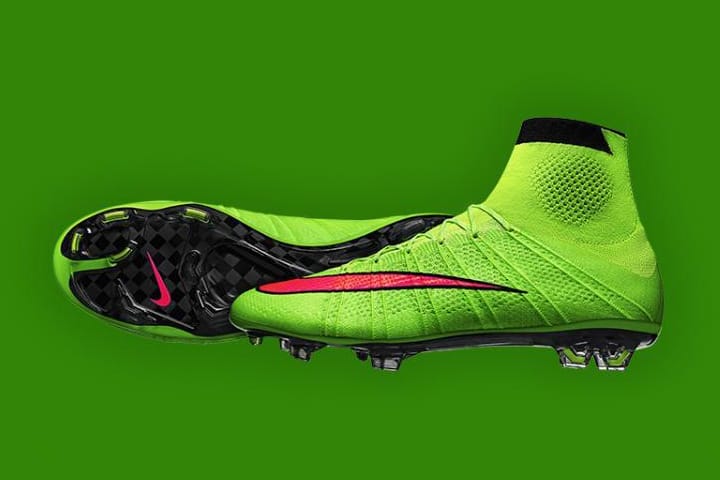 nike mercurial superfly black and green