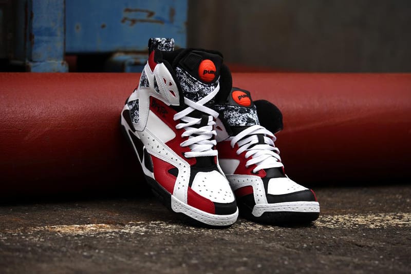 Reebok the sale pump blacktop