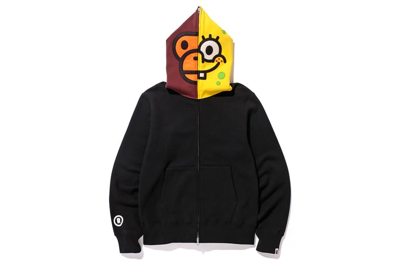 Spongebob cheap bape hoodie