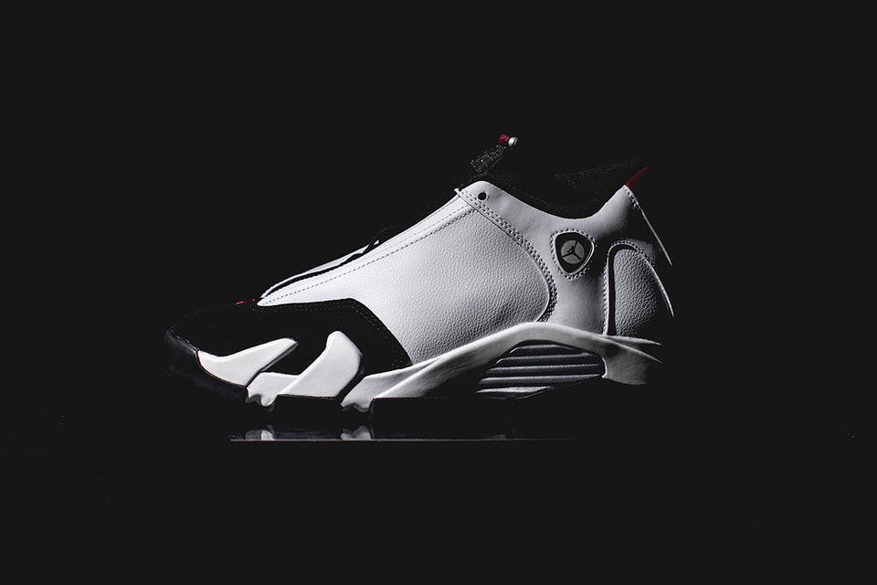 A Closer Look at the Air Jordan 14 Retro White/Black Hypebeast