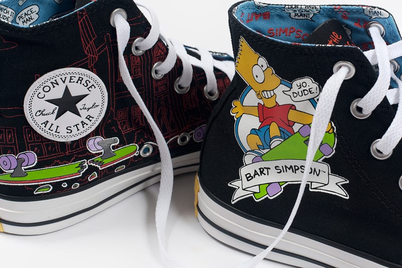 Homer simpson outlet converse