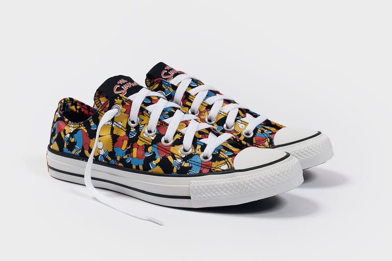 Simpsons on sale converse shoes