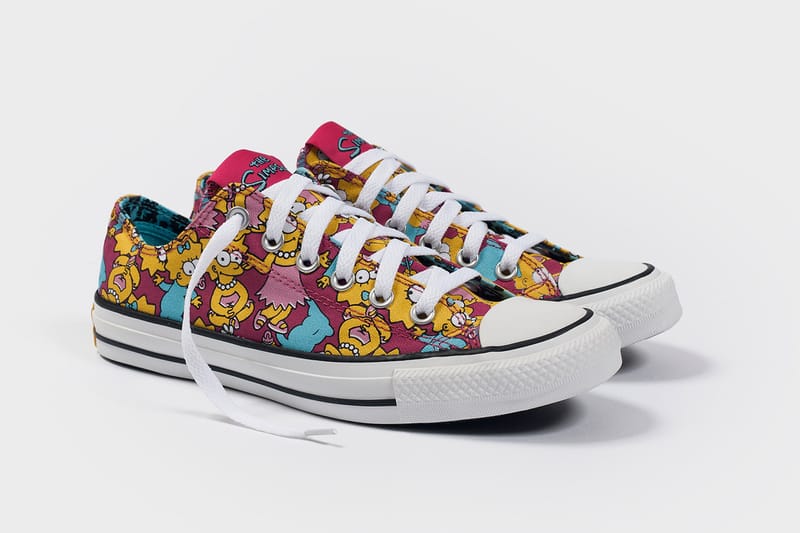 Simpsons hot sale shoes converse