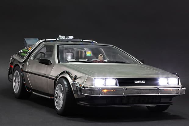 Hot Toys x Back to the Future DeLorean Time Machine Collectible | Hypebeast