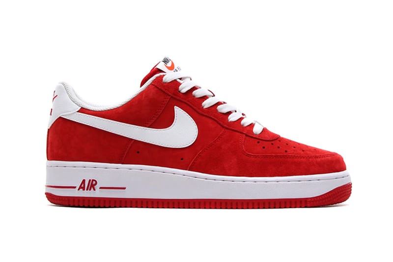 Air force 1 red suede online